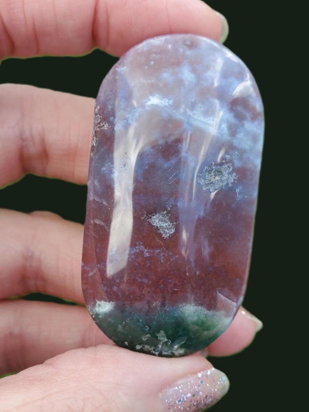 Ocean Jasper Palm Stone (0J103)